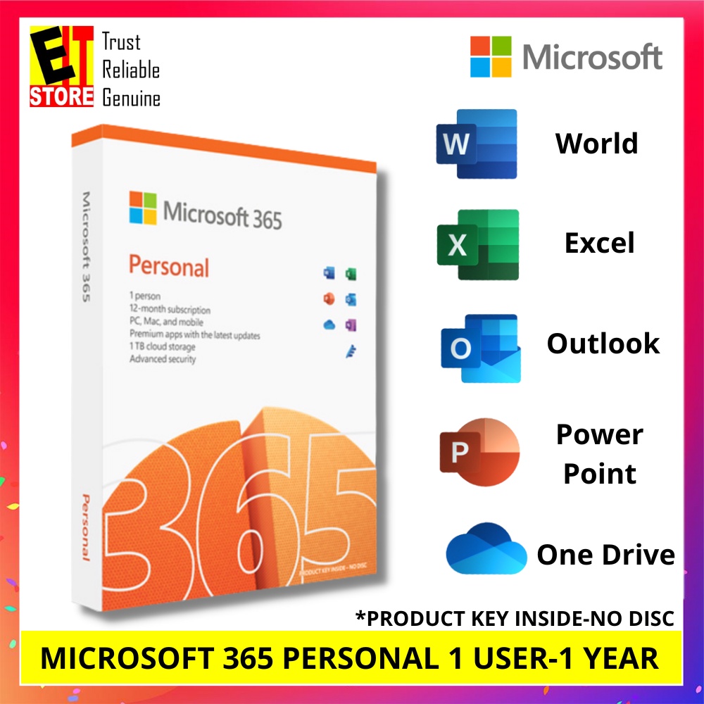 Microsoft 365 Personal, Windows, Mac e Mobile