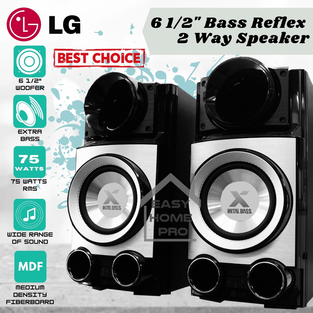 Lg metal bass sales speakers