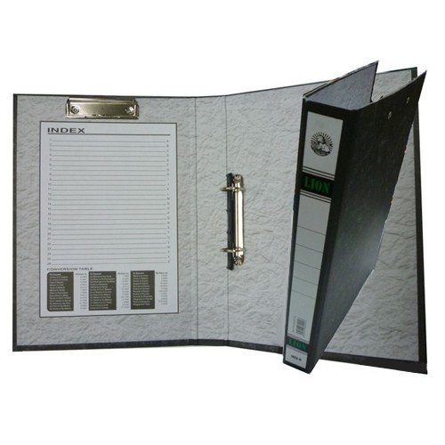 Lion 40mm Double Ring File With Clip 1802D F4 1802-D Arch File 25mm ...
