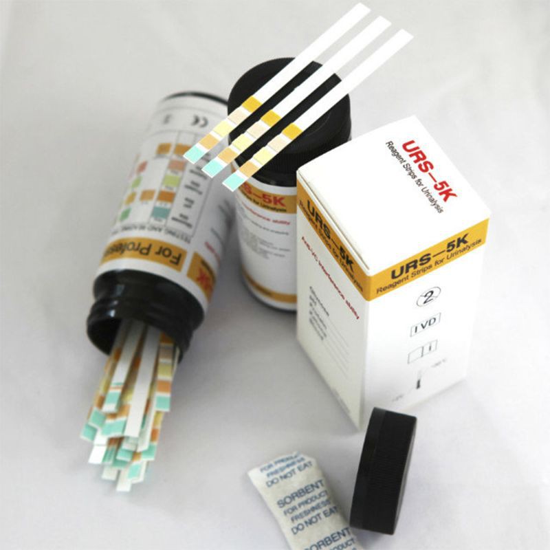 Accurate Urinalysis Results with URS5K Test Strips for Glucose, pH