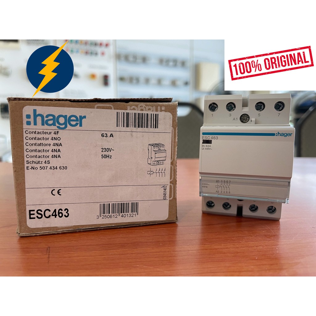 Hager ERC - Magneetschakelaar ERC425