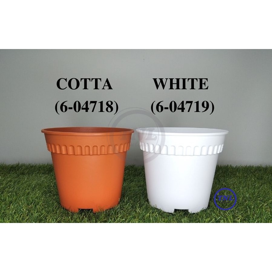BABA RD150 BIODEGRADABLE PLASTIC FLOWER POT PASU BUNGA PLASTIK | Shopee ...