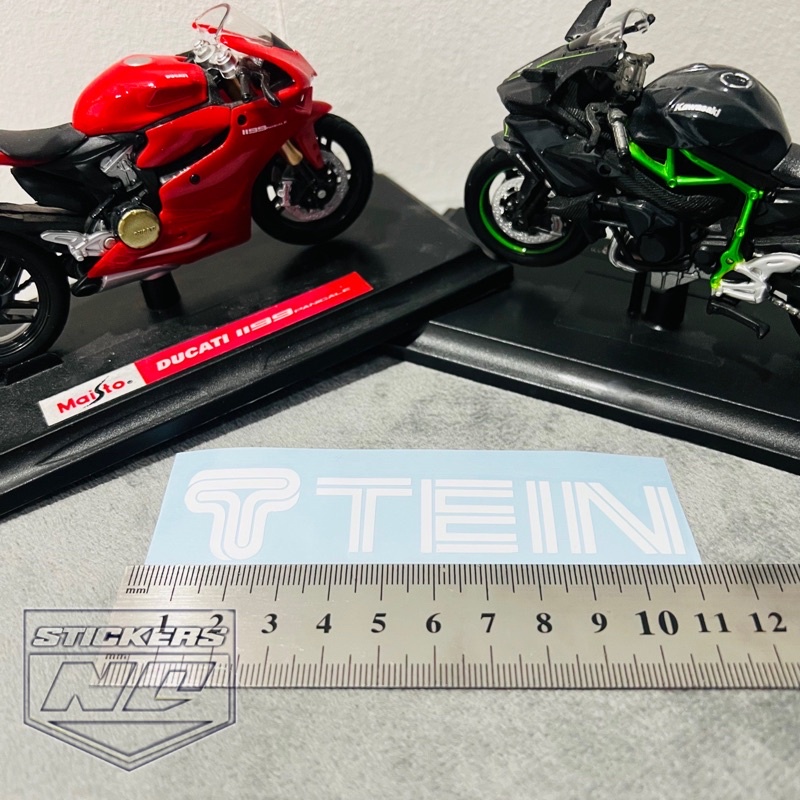 2x TEIN Sticker Die-Cut Decals – JDM Logo – Darkside Ltd B287-BLK-2