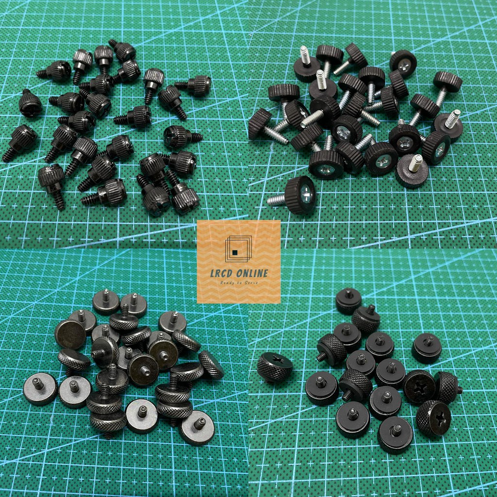 (Ready Malaysia Stock) Screw For DIY Gaming Pc Casing Tempered Glass Spare Parts Shopee Malaysia