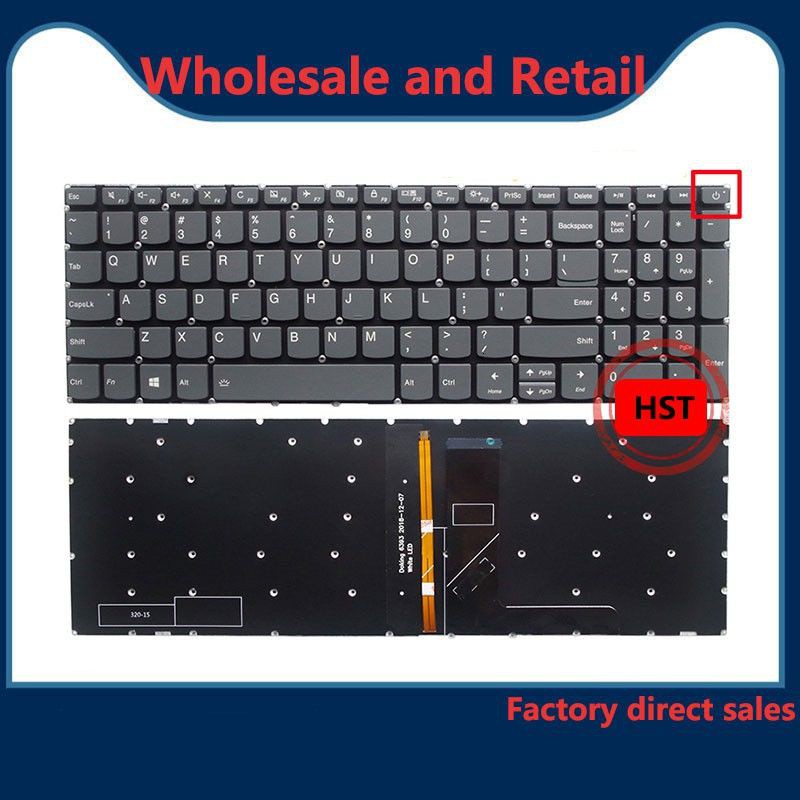 Clavier Pour LENOVO Ideapad 330s-15 330S-15ARR 330S-15AST 330S-15IKB