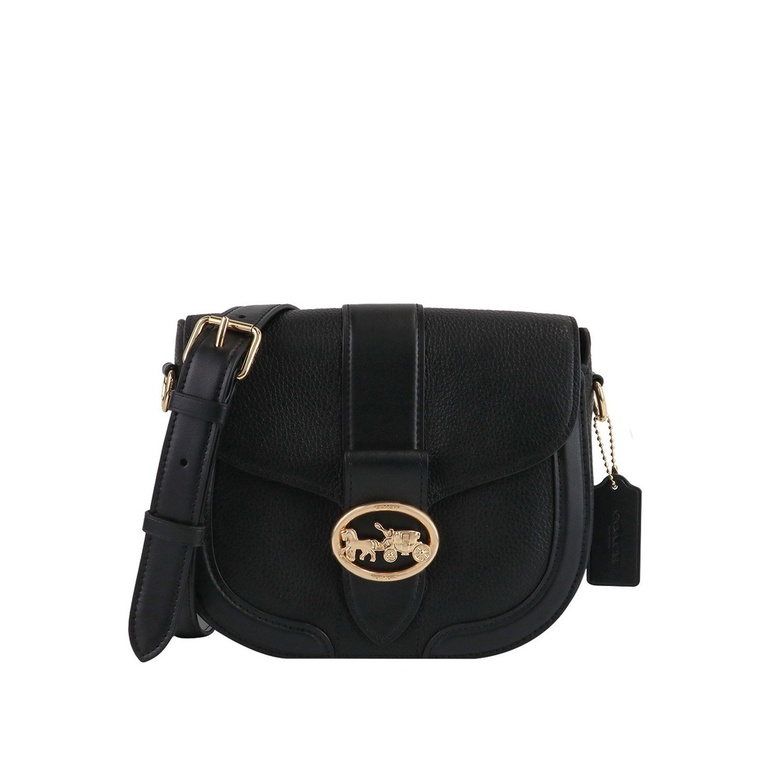 Coach Saddle Bag Black Shopee Malaysia