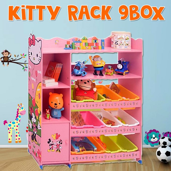 Kitty Rack With 9 Box Ready Stock Shopee Malaysia