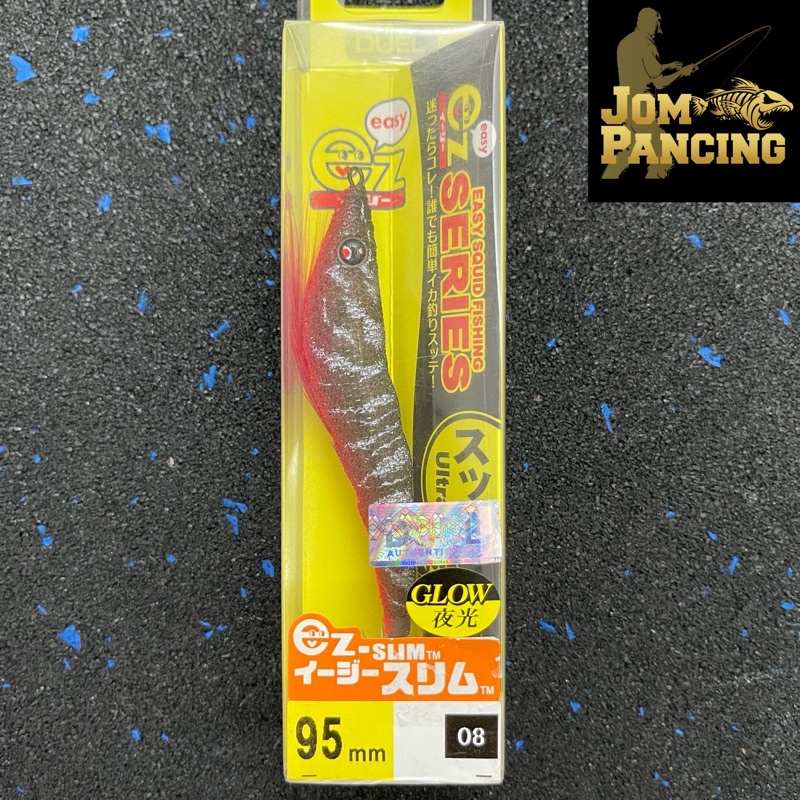 【Jom Pancing】DUEL EZ SLIM 🔥 CANDAT KILLER 🔥,EZ BAIT BLUE GLOW UV 80mm