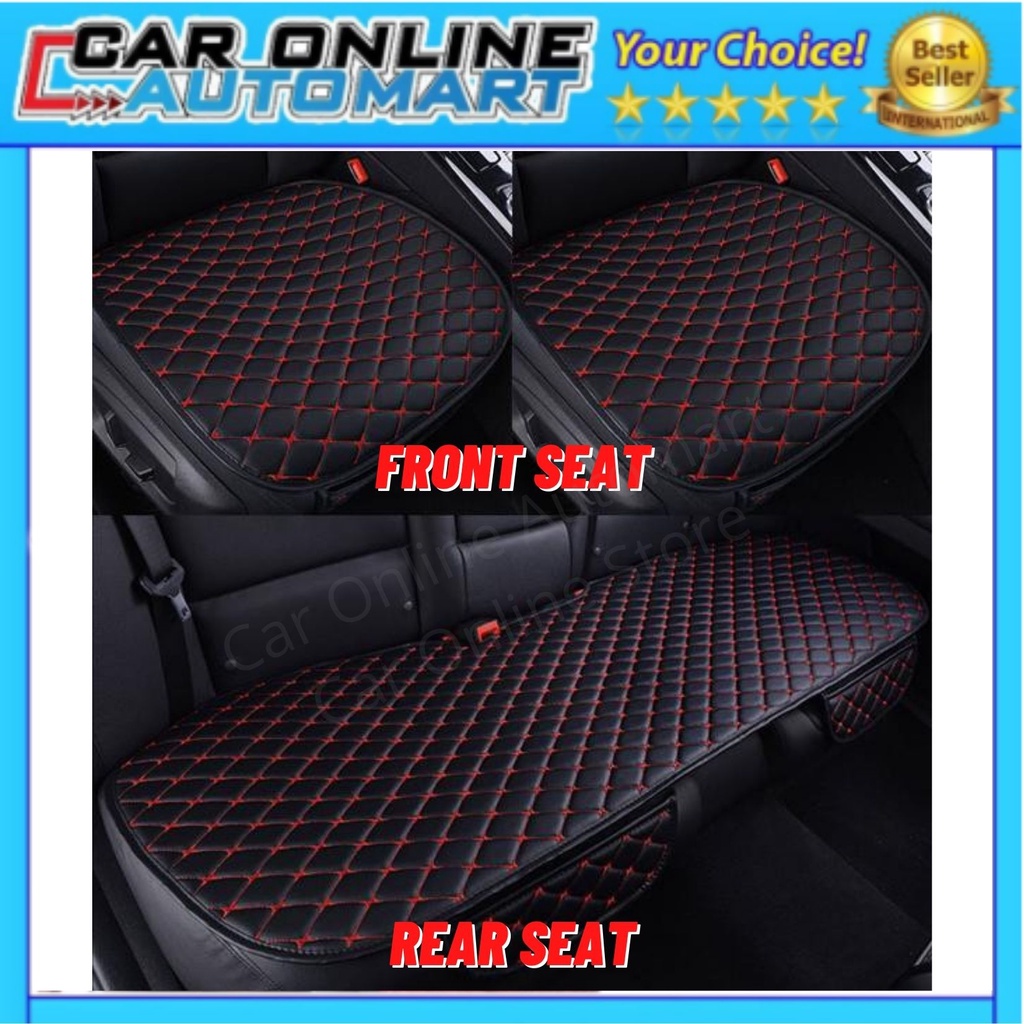 SARUNG LAPIS KUSYEN KERETA Car Seat Mat Cushion Cover Anti Slip