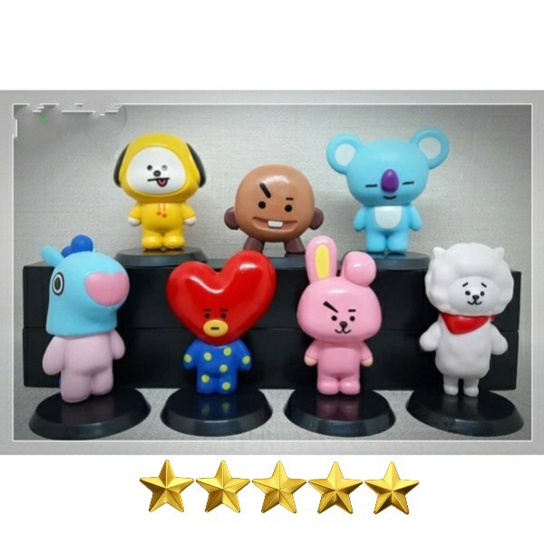 Bts Character BT21 MINI Character STAND FIGURE ARMY BANGTAN BOYS KPOP ...