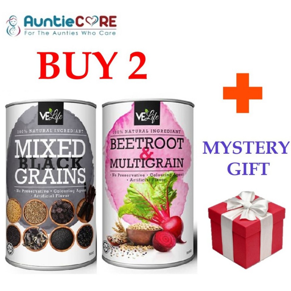 COMBO 100% NATURAL INGREDIENT BEETROOT&MULTIGRAIN + MIXED BLACK GRAINS ...