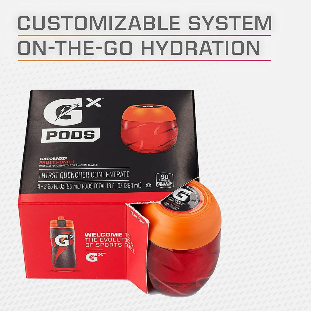 Gatorade Gx Thirst Quencher Pod (38mL, 4Pack) (Ready Stock) Shopee