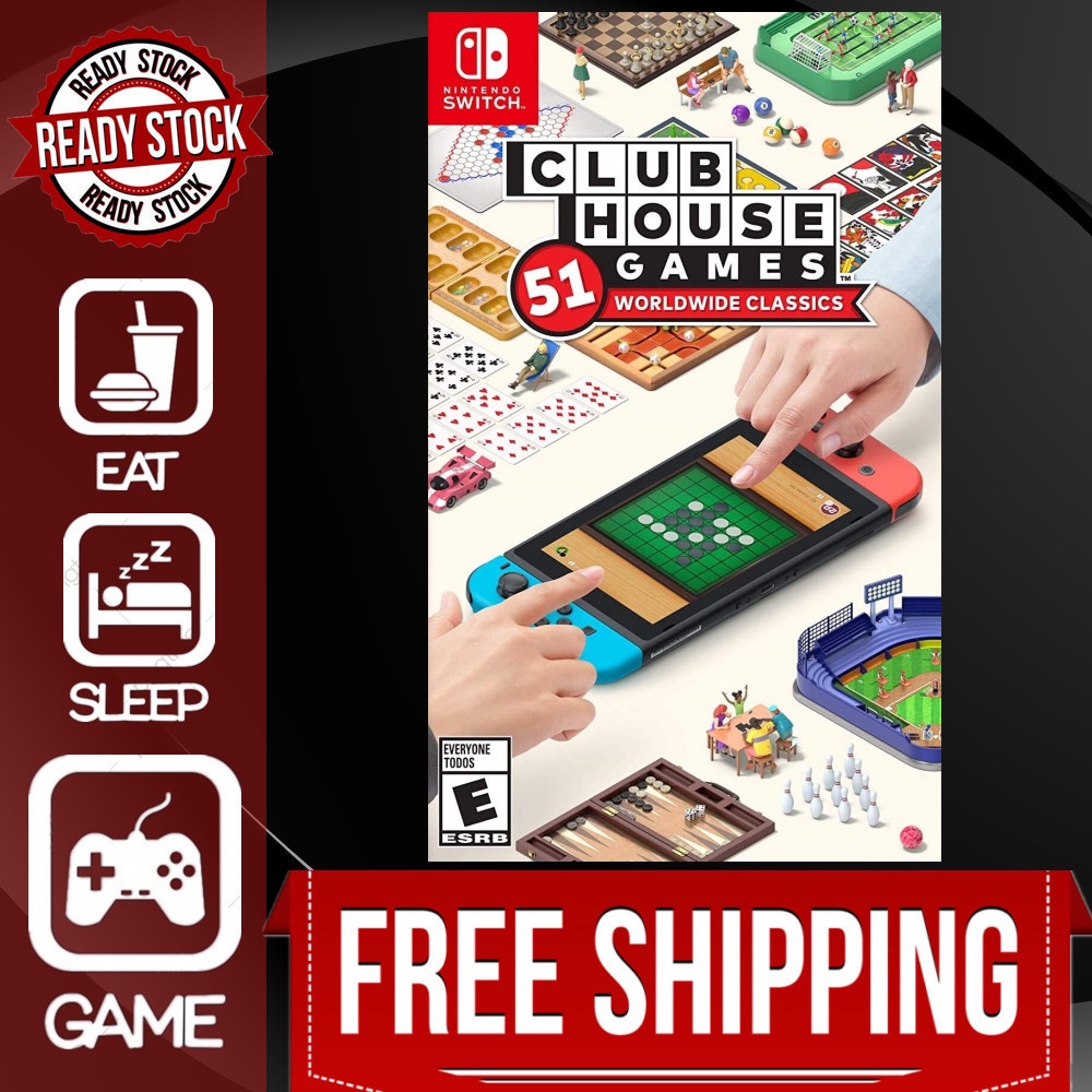 Clubhouse games switch best sale free