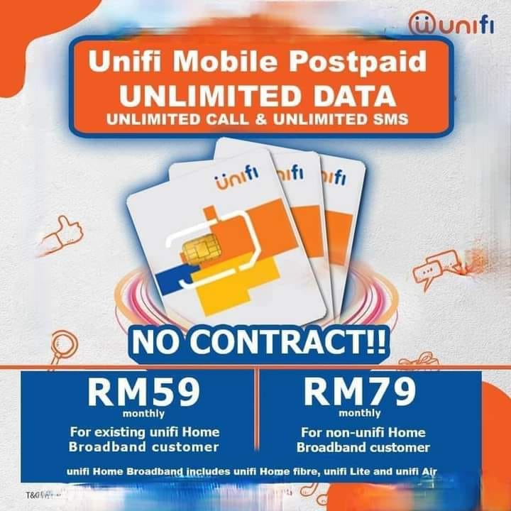 Unifi Mobile Postpaid (SIM card) | Shopee Malaysia