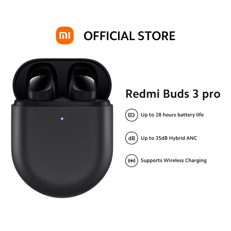 Global Version Xiaomi Redmi Buds 3 Pro TWS Bluetooth Earphone Wireless  headphones 35dB ANC Dual-device Redmi Airdots 3 Pro