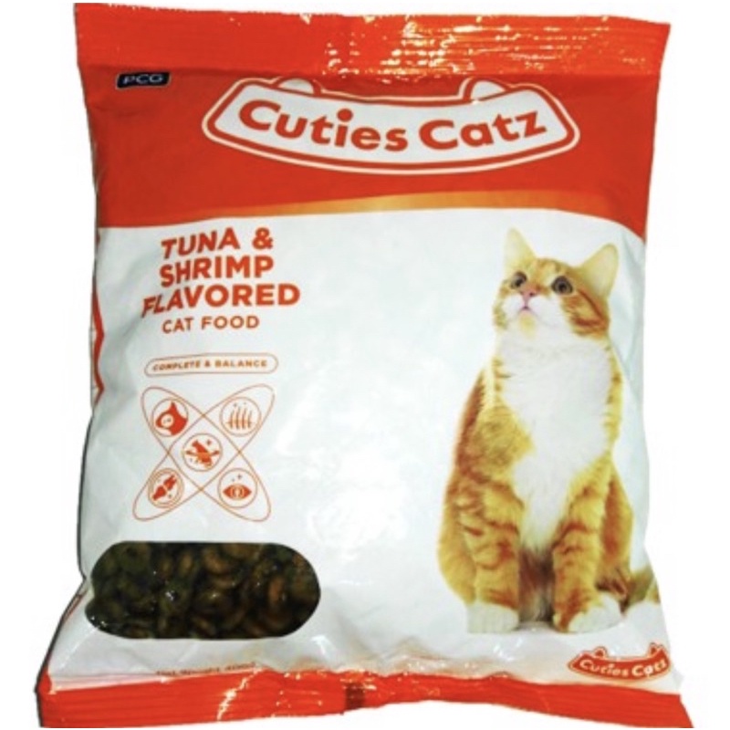 Cuties Catz Cat Food 350g/400g Makanan Kucing -Seafood / Tuna&Shrimp ...