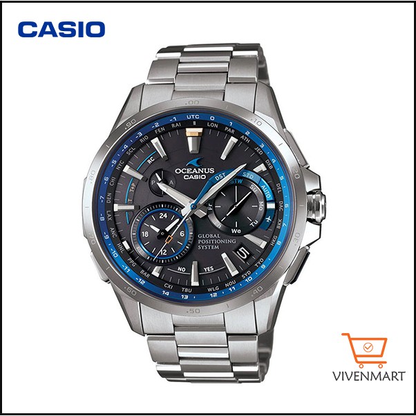 Marco Warranty 100 ORIGINAL AUTHENTIC CASIO OCEANUS Watch OCW G1000 1ADF Shopee Malaysia