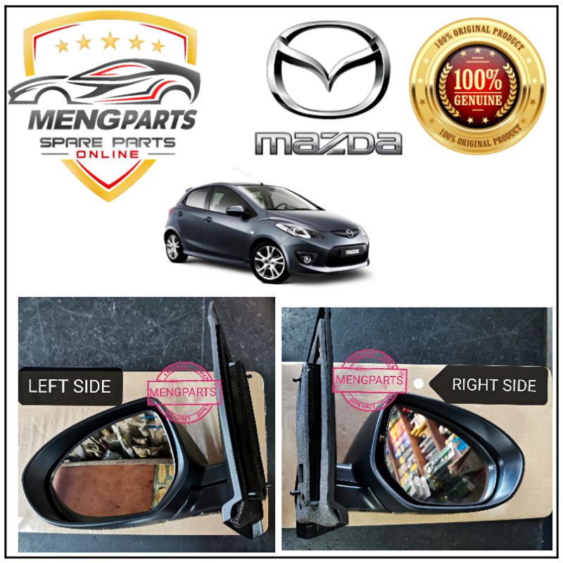 MAZDA 2 SIDE MIRROR BODY DP456912ZD RIGHTDL336918ZD LEFT Shopee