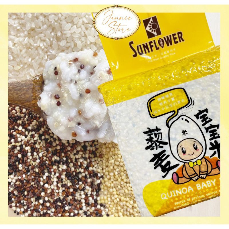 Sunflower Quinoa Baby Rice 1KG (Organic) 藜麦宝宝有机营养米藜麦小米越光日本
