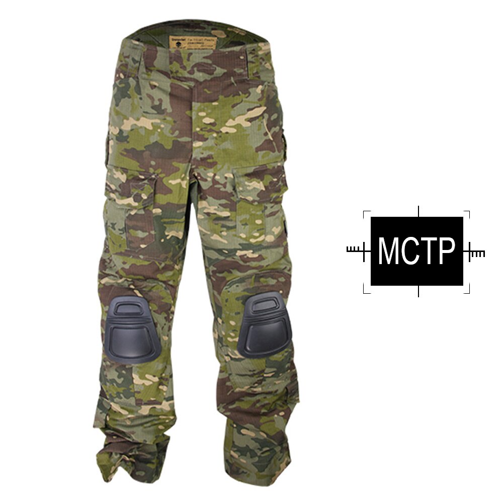 Emerson Combat Tactical Pants Knee Pads Airsoft Camping Hiking Hunting