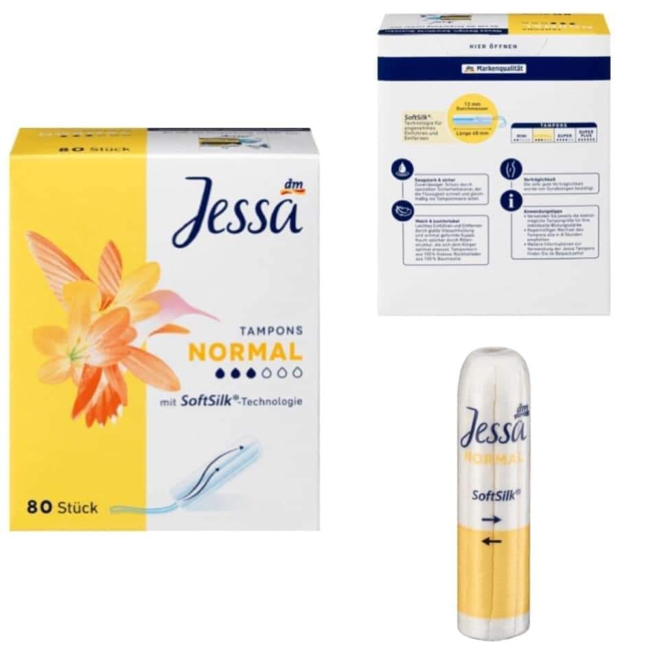 Tampon Jessa Sanitary Napkin German Domestic Buttons Retail Shopee