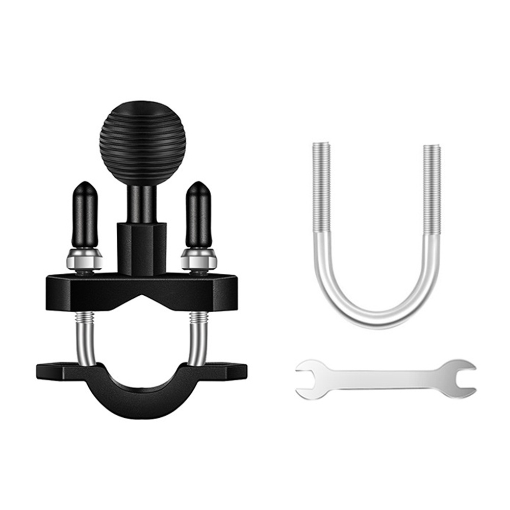 U Bolt Motorcycle Handlebar Bike Rail Rod Mount Base 1 Inch Ball ...