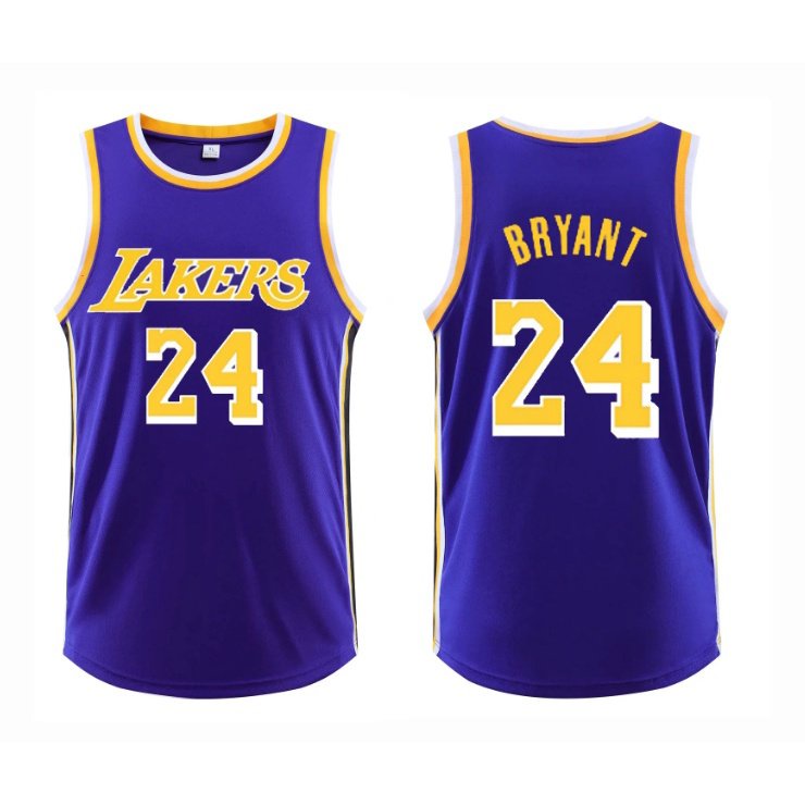 Happy Mall COD Best Jersey Authentic Los Angeles Lakers #24 Kobe Bryant  Basketball Jersey NBA Lakers Jersey NO.23 LeBron James