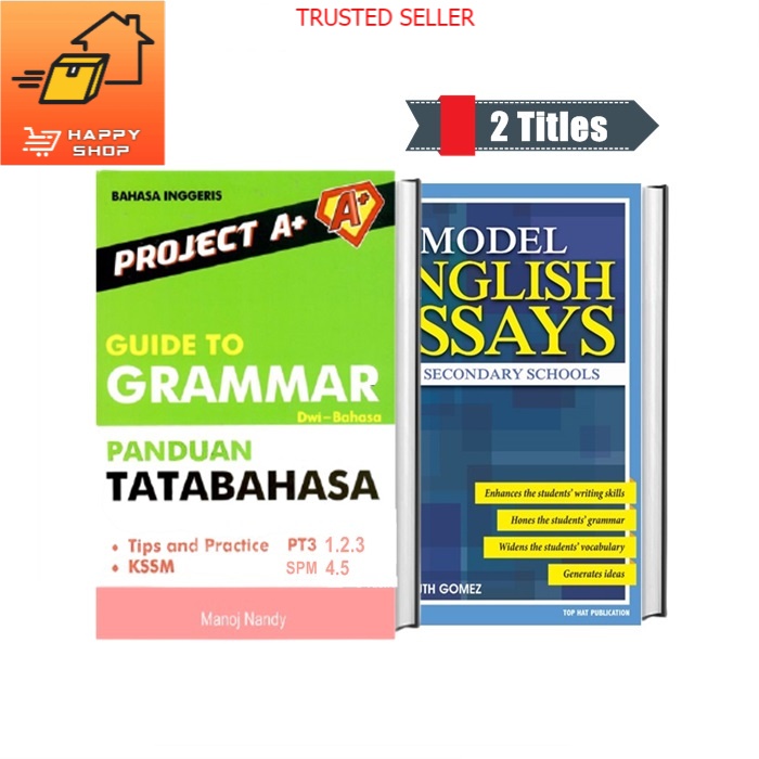 BUKU/BOOK : Learn English Grammar and Model Essays Set For PT3 & SPM (2 ...