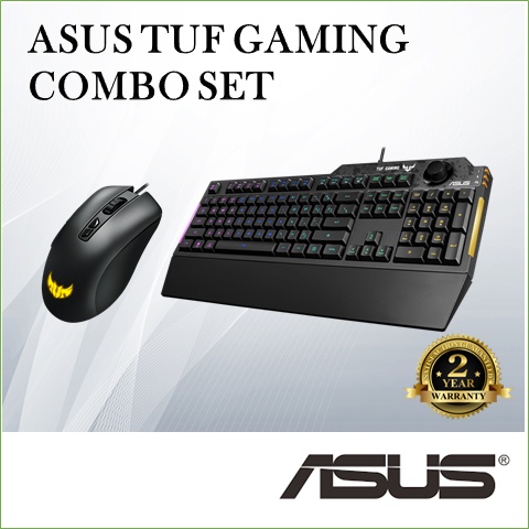 Asus TUF Gaming Gear Combo Set ( TUF K1 RGB Keyboard+ TUF M3 Gaming ...