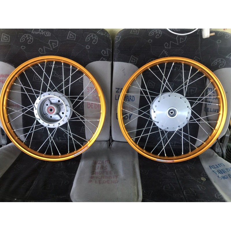 Rim Alloy 17 1.4mm Honda Cub C70 Gboj GBO Cdi Honda Fame | Shopee Malaysia