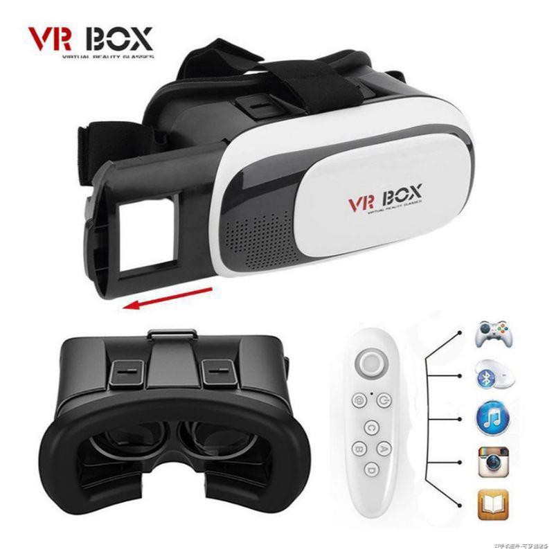 ㍿🔥 VR BOX Virtual Reality Movies Games 3D with Controller Smartphone ...