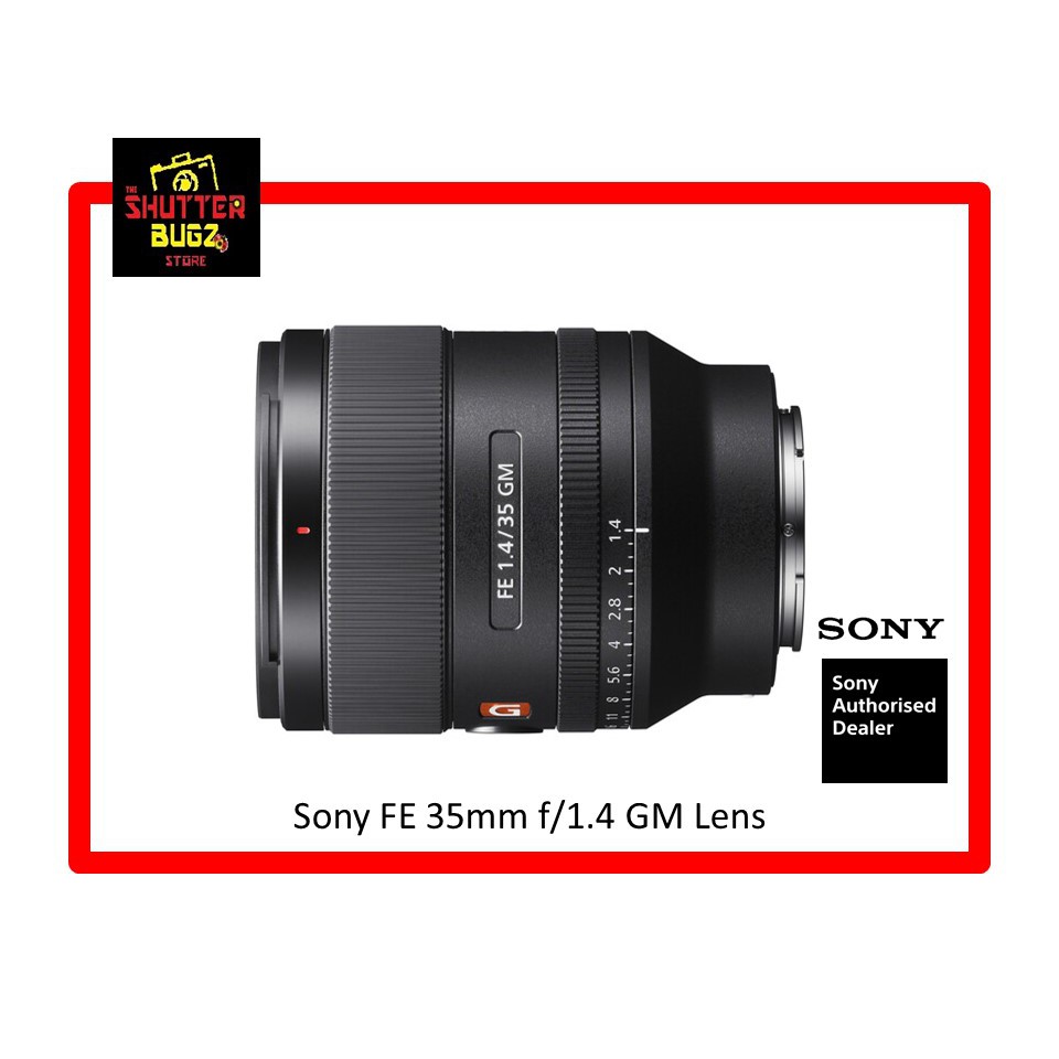 Sony FE 35mm f/1.4 GM G Master Lens (Sony Malaysia)(Pre-Order) | Shopee ...
