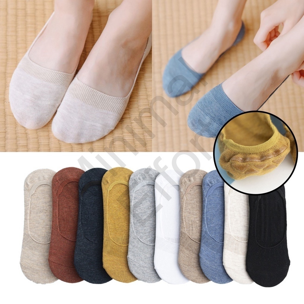 Women No Show Liner Socks With Anti Slip Silicone Patches Women Socks ...