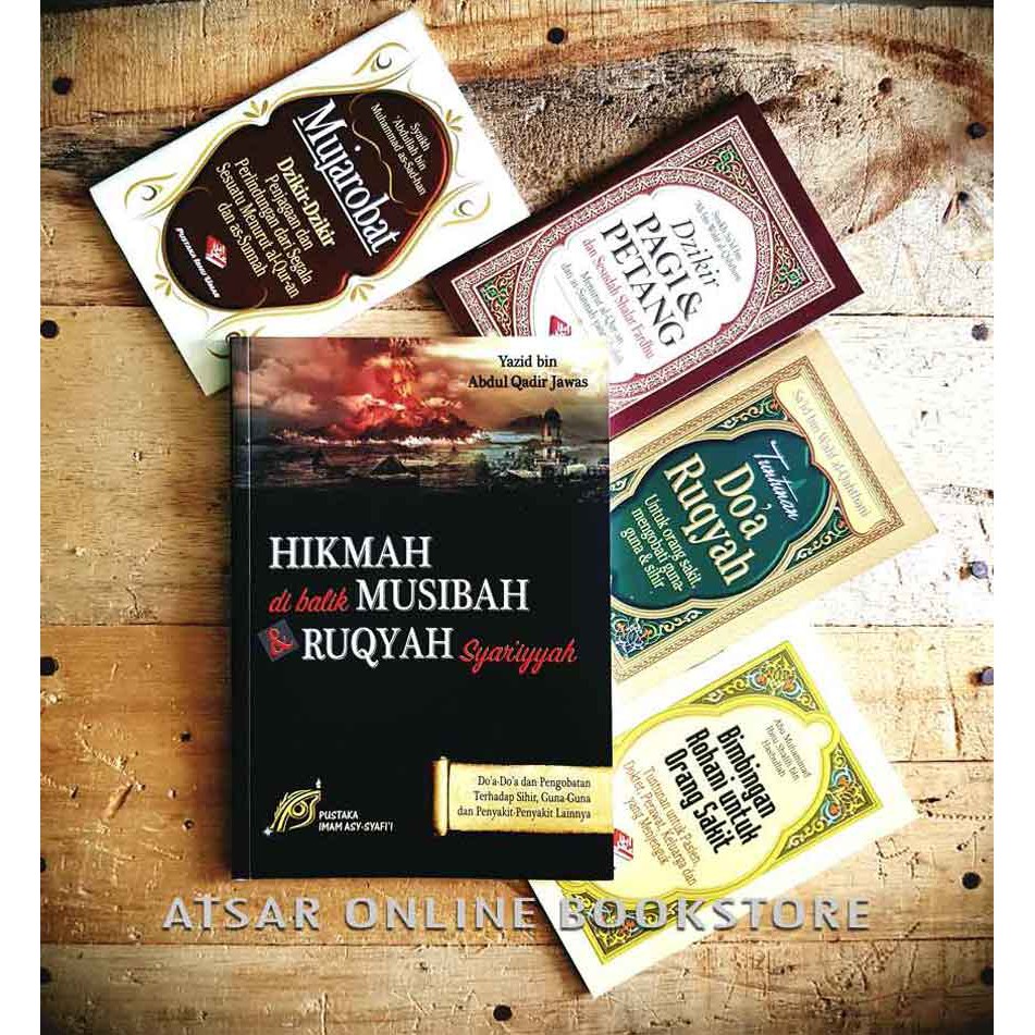 Set Combo Buku Buku Poket Ruqyah Syar Iyyah Rawatan Sihir Dan Terapi