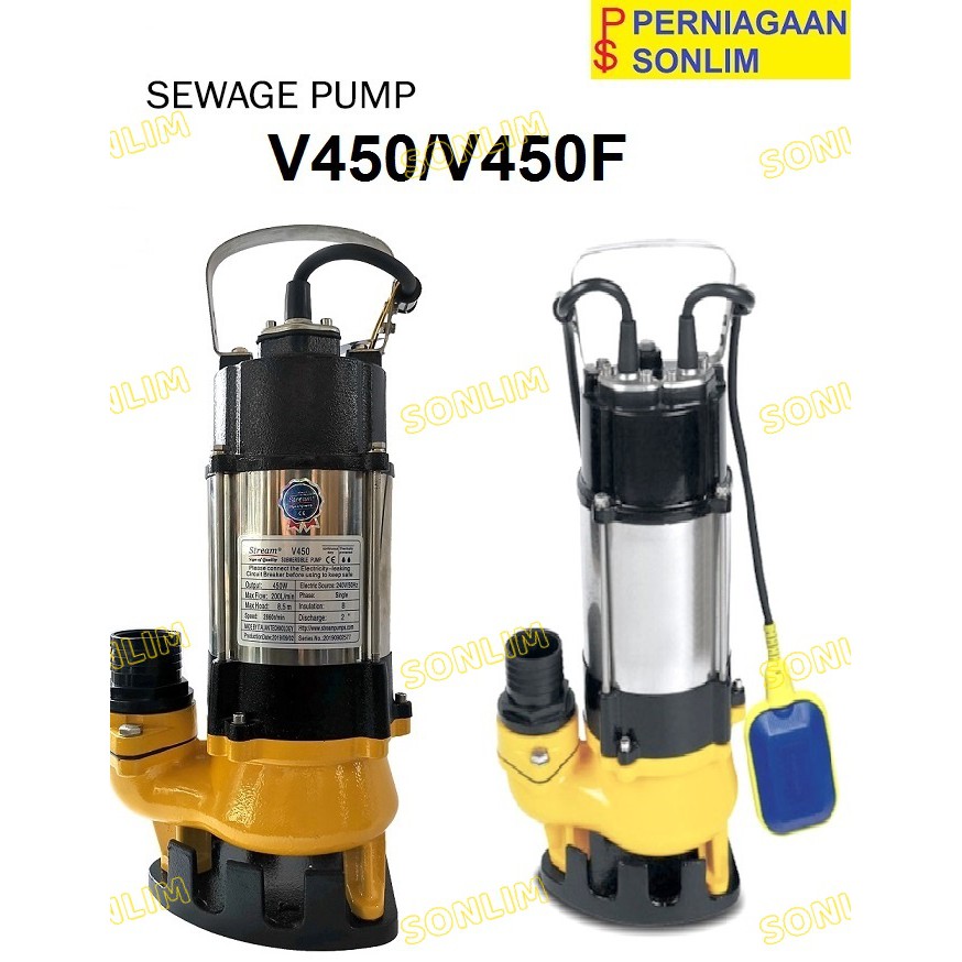 MIKAWA V450/V450F SEWAGE SUBMERSIBLE PUMP | Shopee Malaysia