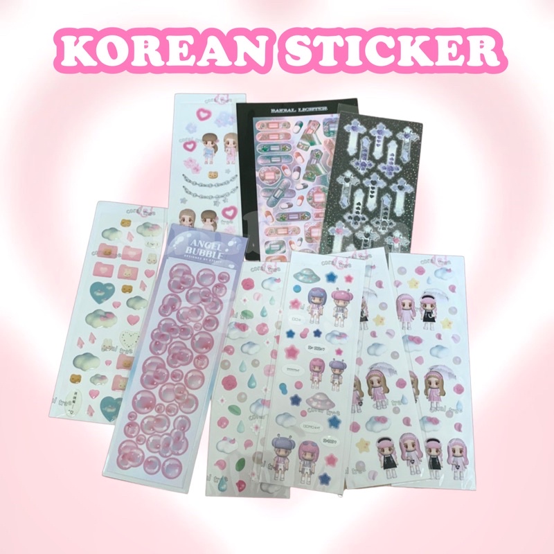 Official korean sticker baksal lighter, etc., coraltree | Shopee Malaysia
