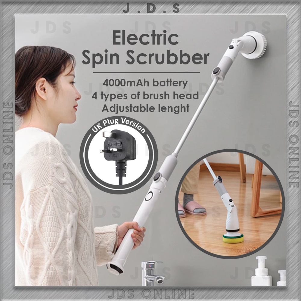 New Handheld Rechargeable Electric Spin Scrubber Power Brush Shower