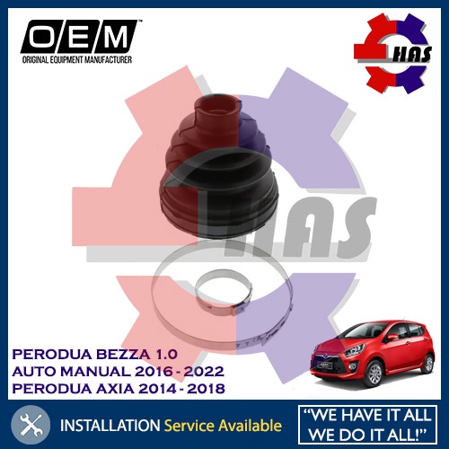 Perodua Axia 1.0 Bezza 1.0 Drive Shaft Driveshaft Cover Boot INNER / DALAM (1pc) Shopee Malaysia