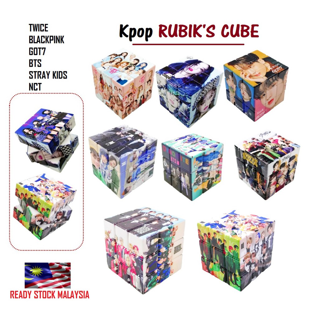 BTS Rubik's sold Cube