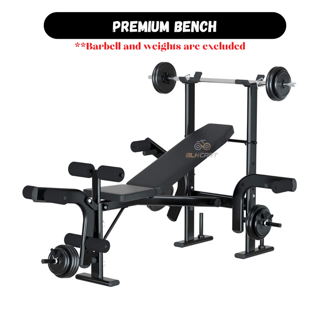 BLH Korea Multi Purpose Adjustable Gym Weight Bench Gym Bench Adjustable Sit Up Equipment Workout Bench Sit Up Bench Gym Shopee Malaysia