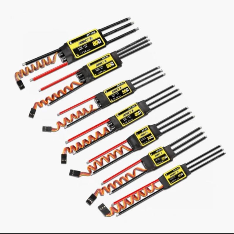 ZMR 12A/20A/30A/40A/50A/60A/80A ESC sans balais bidirectionnel pour propelle sous-marine pneumatique de bateau télécommandé
