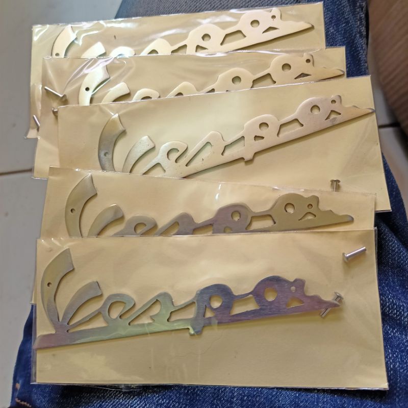 Emblim emblem vespa aluminum connection | Shopee Malaysia
