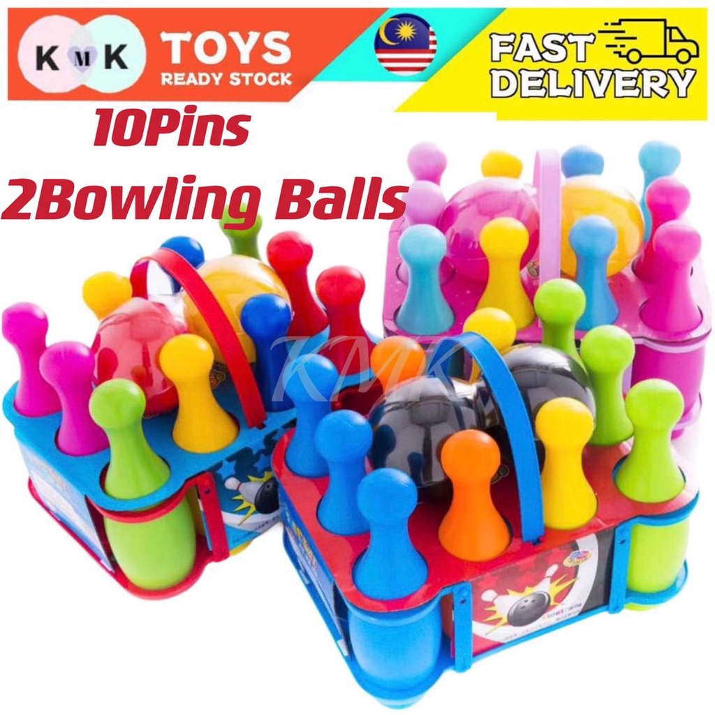 KMK SHOP Children's Bowling Ball Play Baby Sport Toys Kids Game Toy Set
