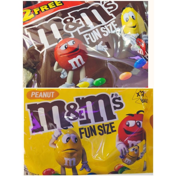Coklat Langkawi M&M Fun Size Milk Chocolate/Peanut | Shopee Malaysia