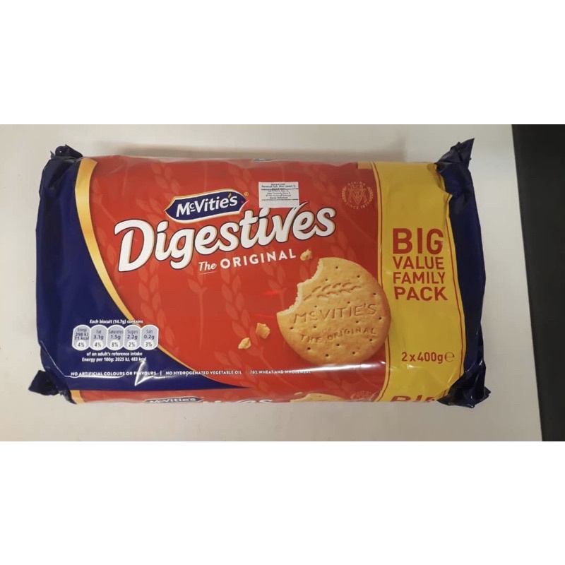 McVitie’s Rich Tea/ Digestives Original Biscuit Twin Pack | Shopee Malaysia