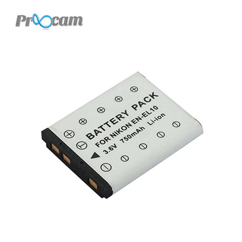 Battery +Charger For NIKON EN-EL10 CoolPix S200 S220 S230 S3000 S4000 S5100