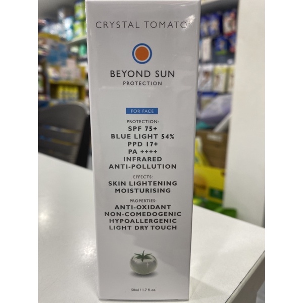 crystal tomato beyond sun protection cream 50ml | Shopee Malaysia