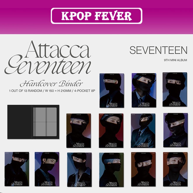 Seventeen Attacca [ Carat Ver ] 9th Mini Album Cd Booklet Photocard