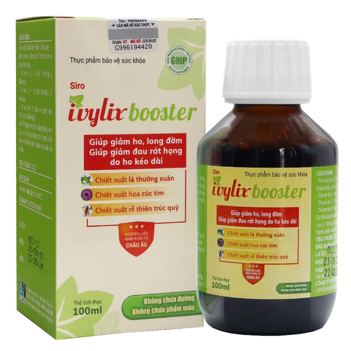 Cough Syrup Ivylix Support To Reduce Cough Due To Sore Throat