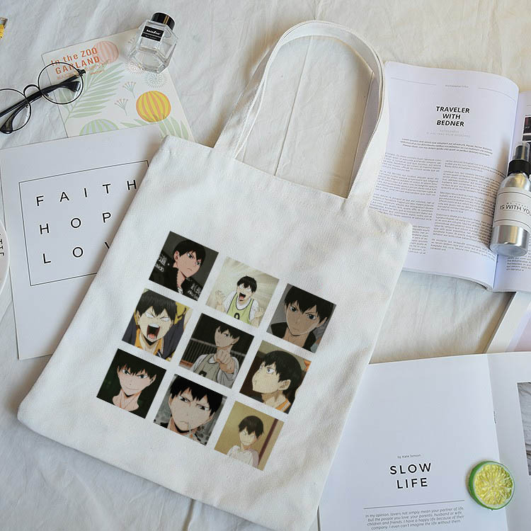 Tote bag haikyuu new arrivals